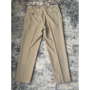 Brooks Brothers St Andrews Links Men's Tan Plaid Lined Dress‎ Pants W38 L32